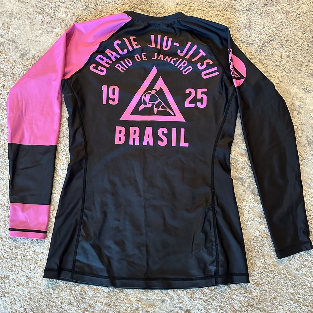 Pink Rank Long-Sleeve Rashguard v2.0 - Picture 2 of 3